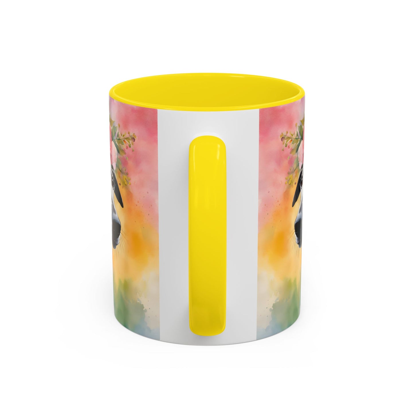 Greyhound 02 Accent Coffee Mug - Dog Lover Gift