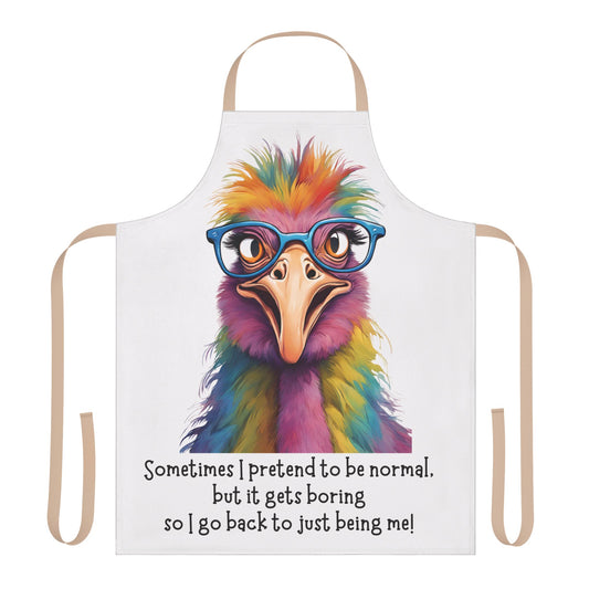 Sometimes I pretend……Adult Apron (AOP)