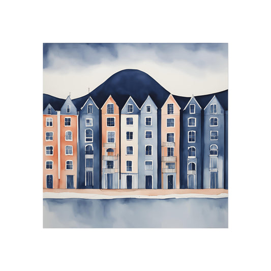 Blue Collection 32 Matte Print