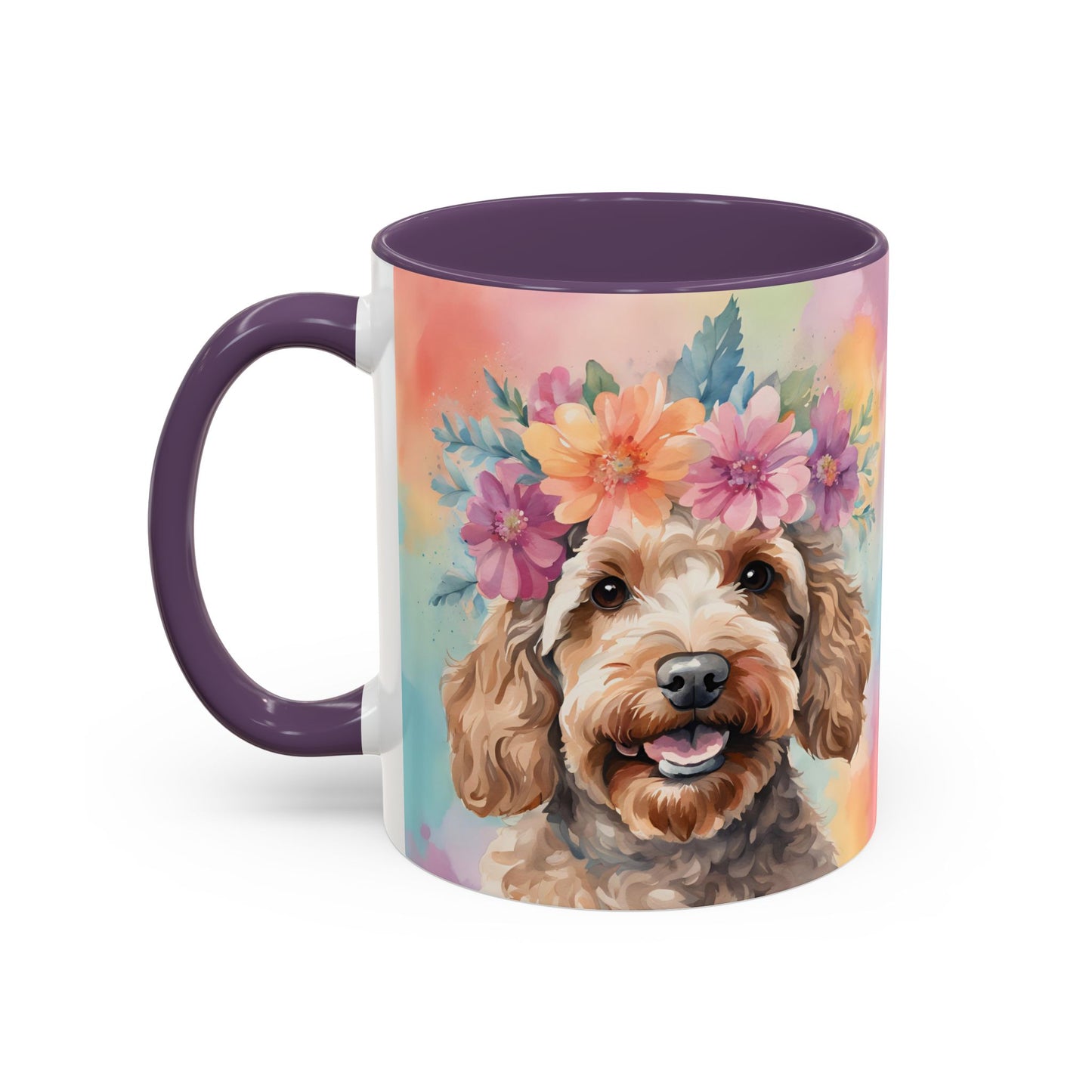 Cockapoo 01 Accent Coffee Mug - Dog Lover Gift