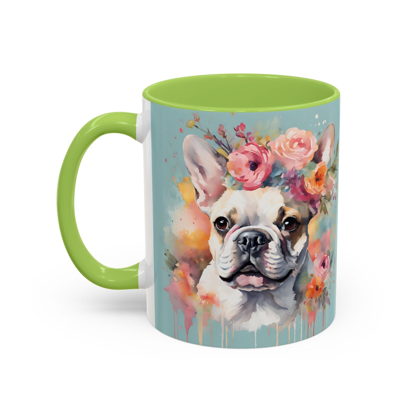French Bulldog 02 Accent Coffee Mug - Dog Lover Gift