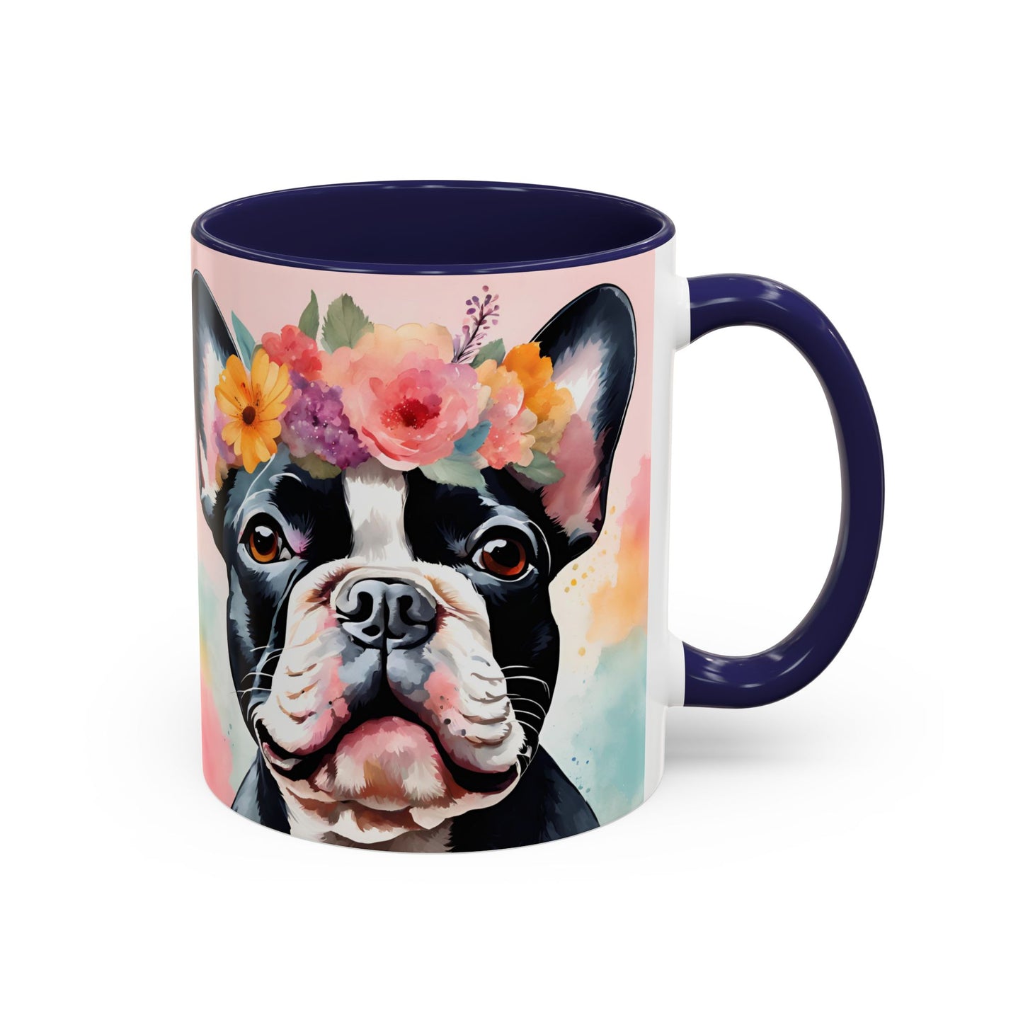 French Bulldog 01 Accent Coffee Mug - Dog Lover Gift