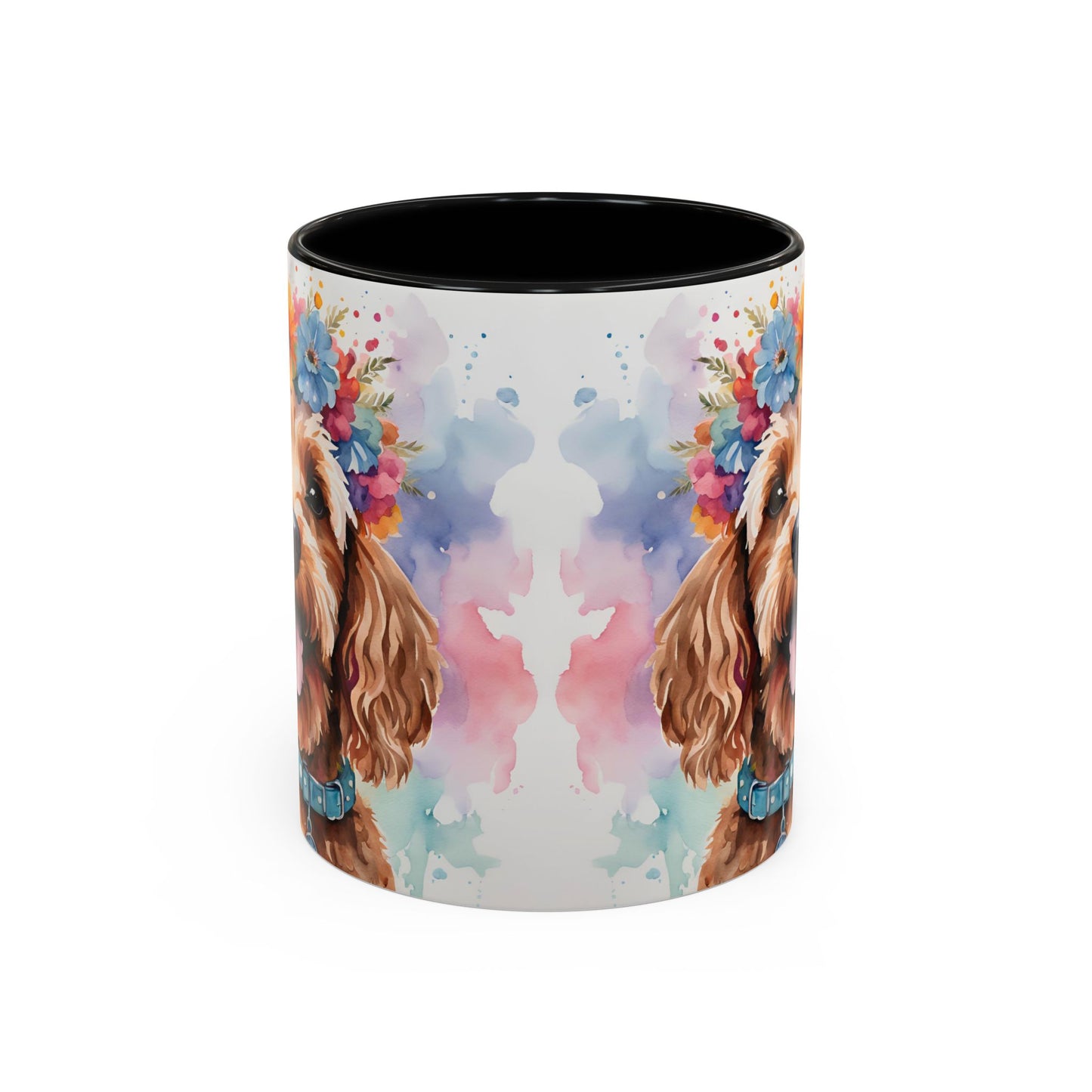 Cockapoo 02 Accent Coffee Mug - Dog Lover Gift