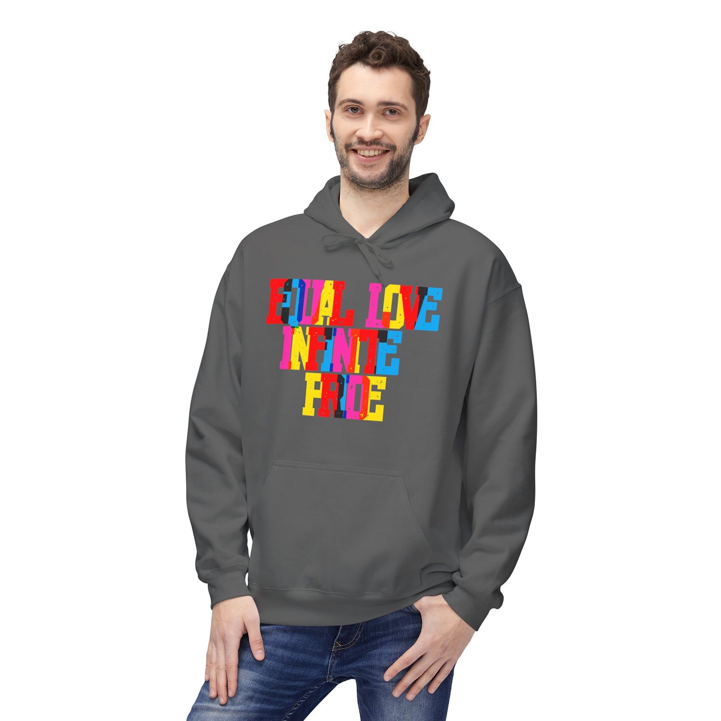 Equal Love Infinite Pride Unisex Valentines Hoodie