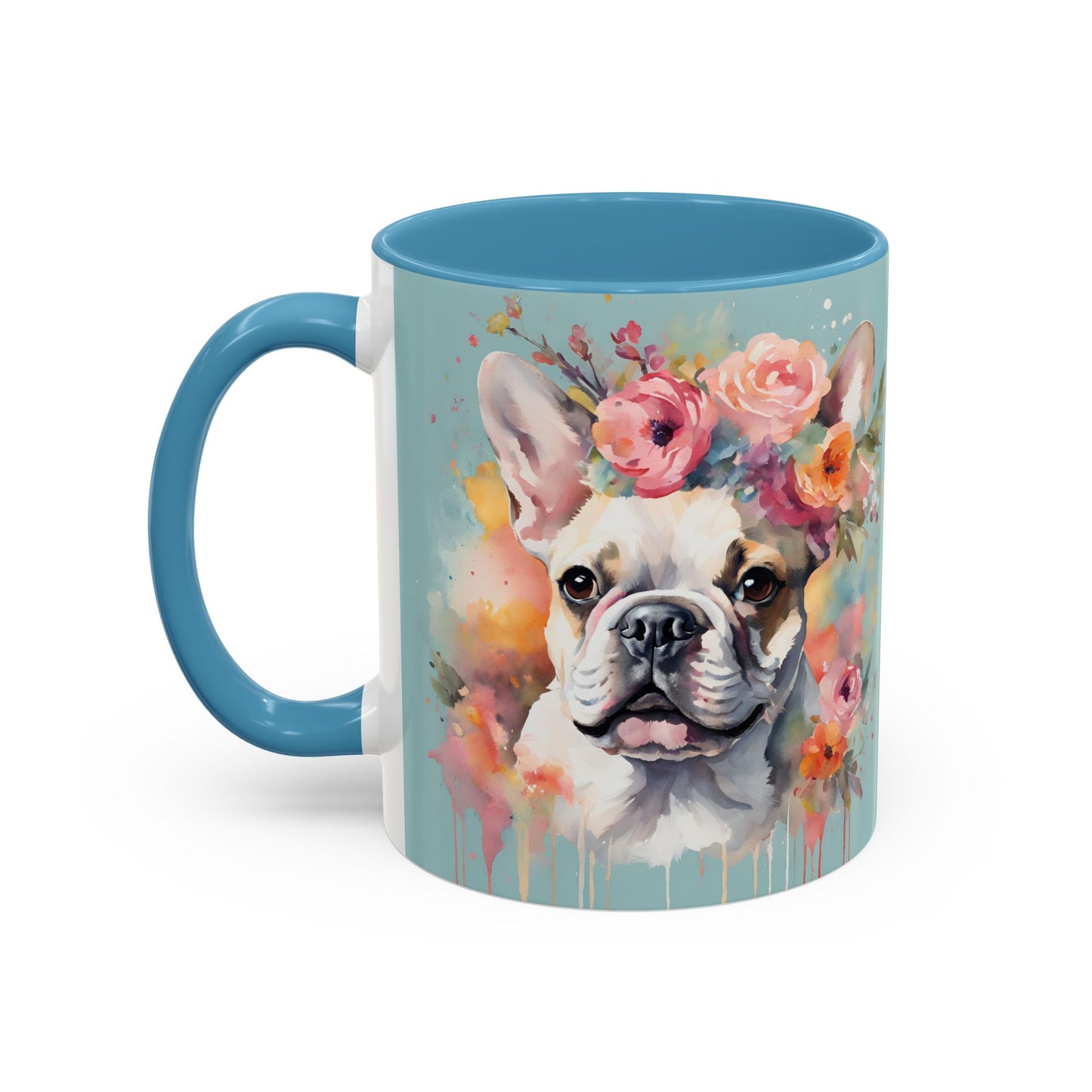 French Bulldog 02 Accent Coffee Mug - Dog Lover Gift