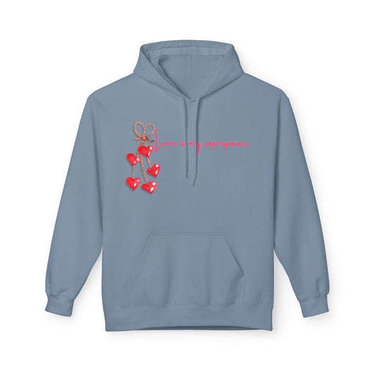 Love Is My Superpower Unisex Valentines Hoodie