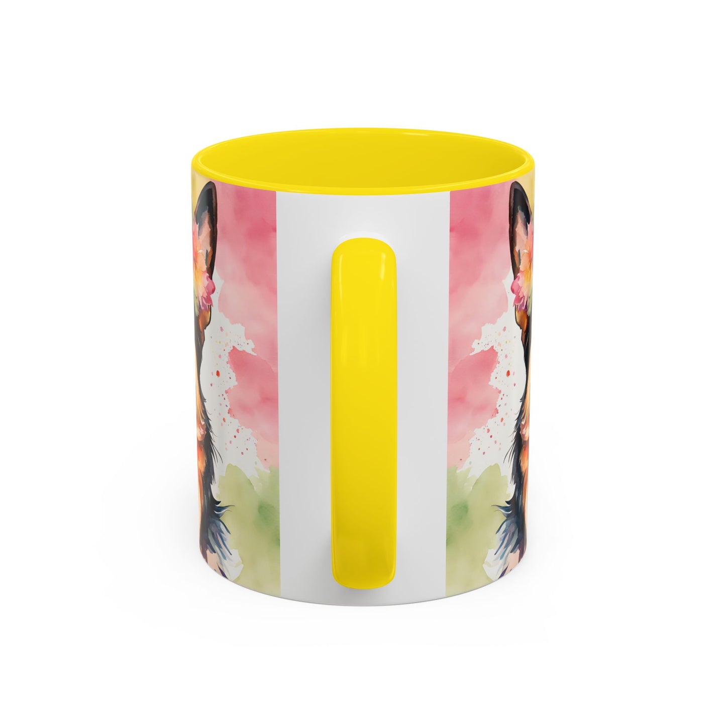 German Shepherd 03 Accent Coffee Mug - Dog Lover Gift
