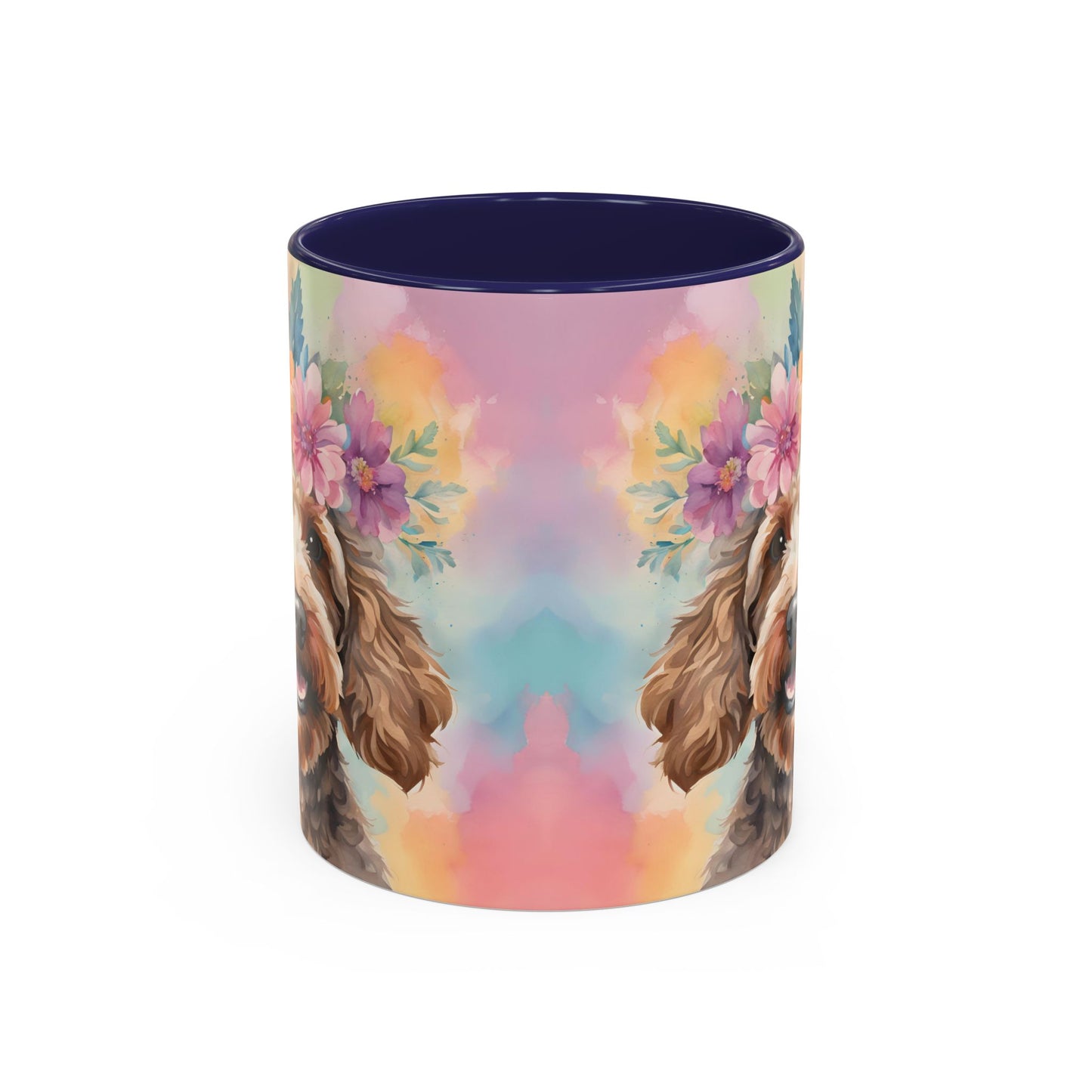 Cockapoo 01 Accent Coffee Mug - Dog Lover Gift