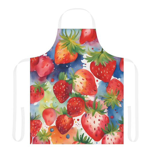 Strawberries 02 Apron 5-Color Straps