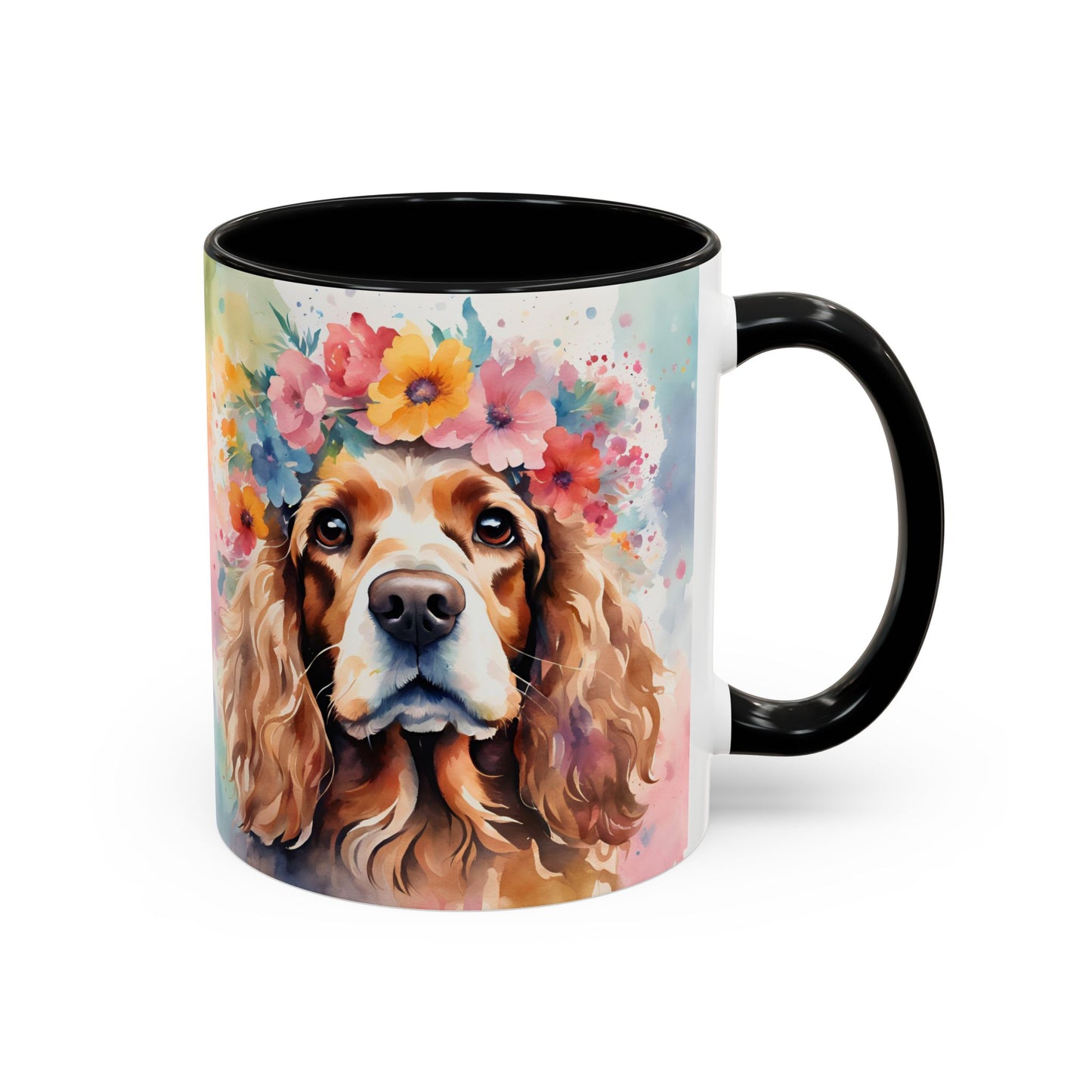 Cocker Spaniel 03 Accent Coffee Mug - Dog Lover Gift