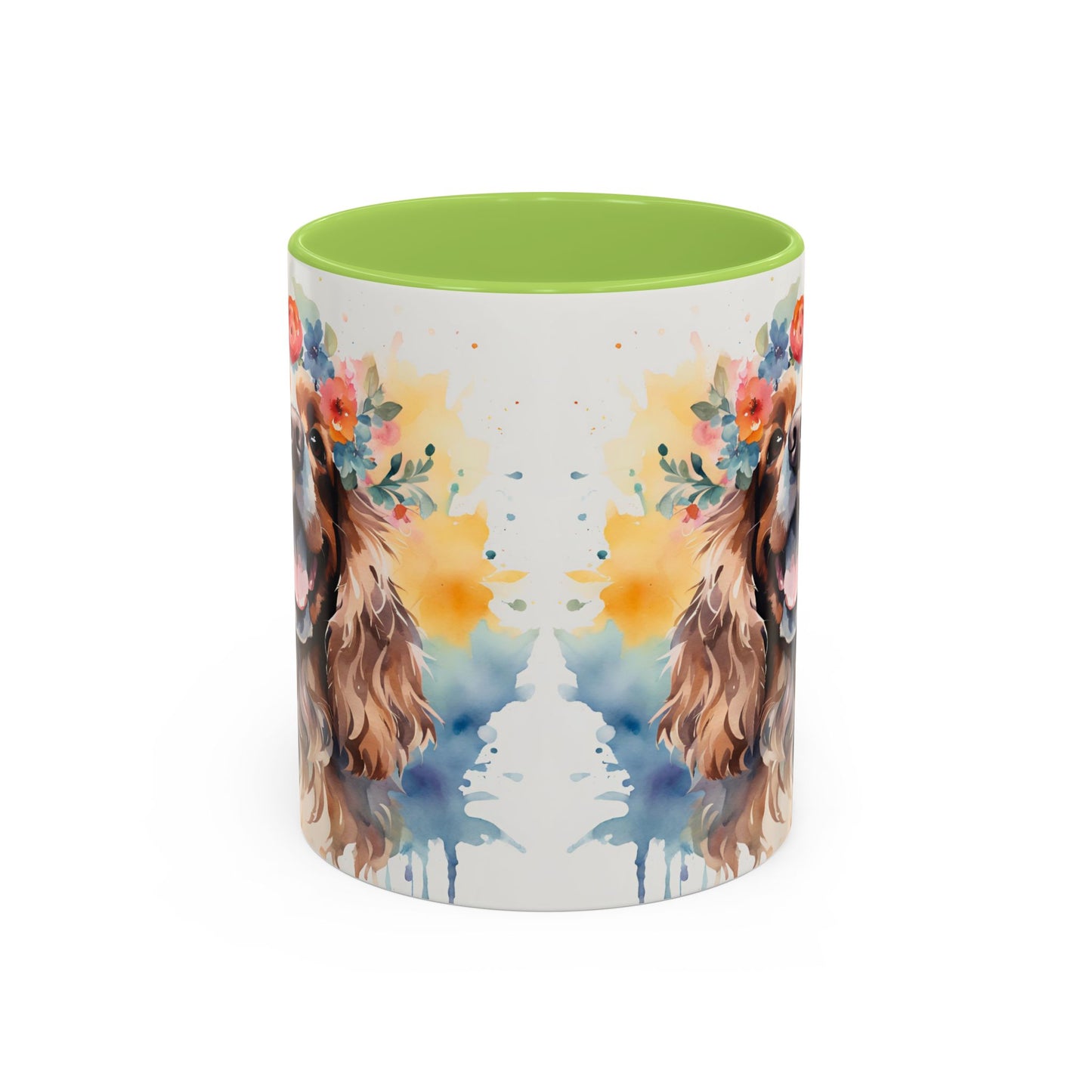 Cocker Spaniel 02 Accent Coffee Mug - Dog Lover Gift