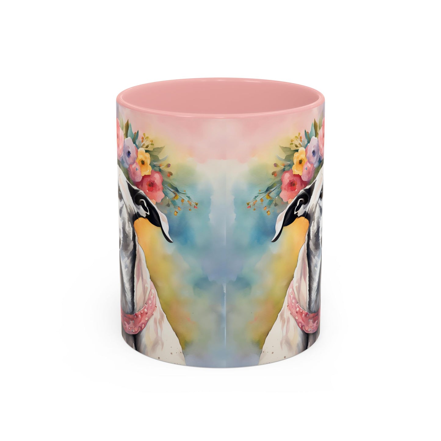 Greyhound 02 Accent Coffee Mug - Dog Lover Gift