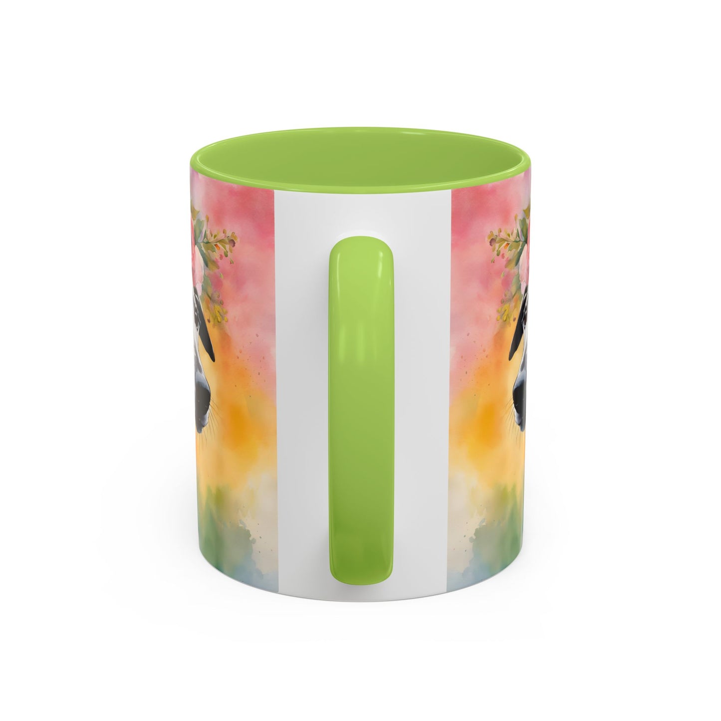 Greyhound 02 Accent Coffee Mug - Dog Lover Gift