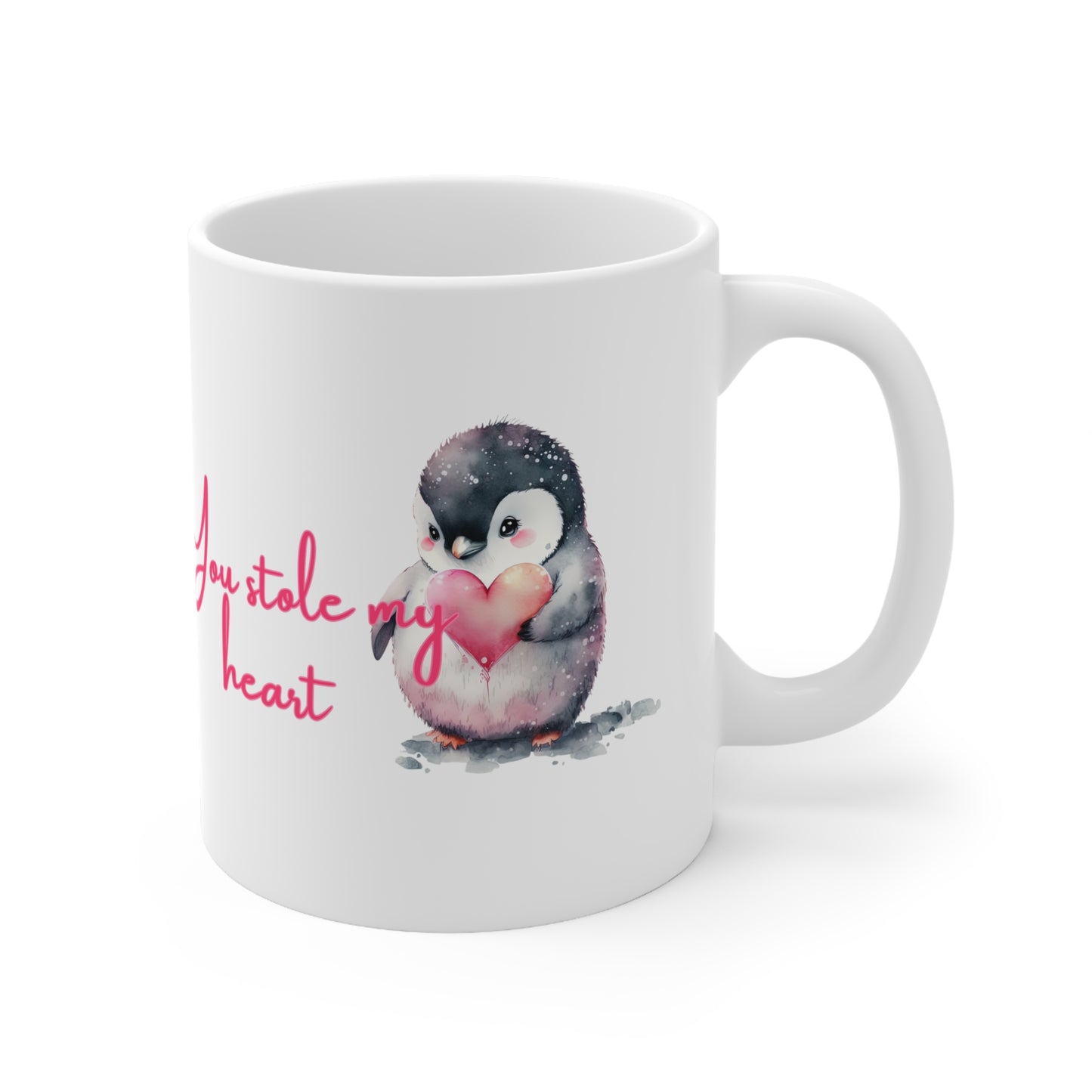You Stole My Heart Valentines Mug Ceramic 11oz