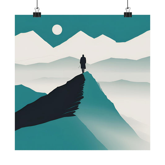 Lone Collection Walker 21 Matte Square Posters
