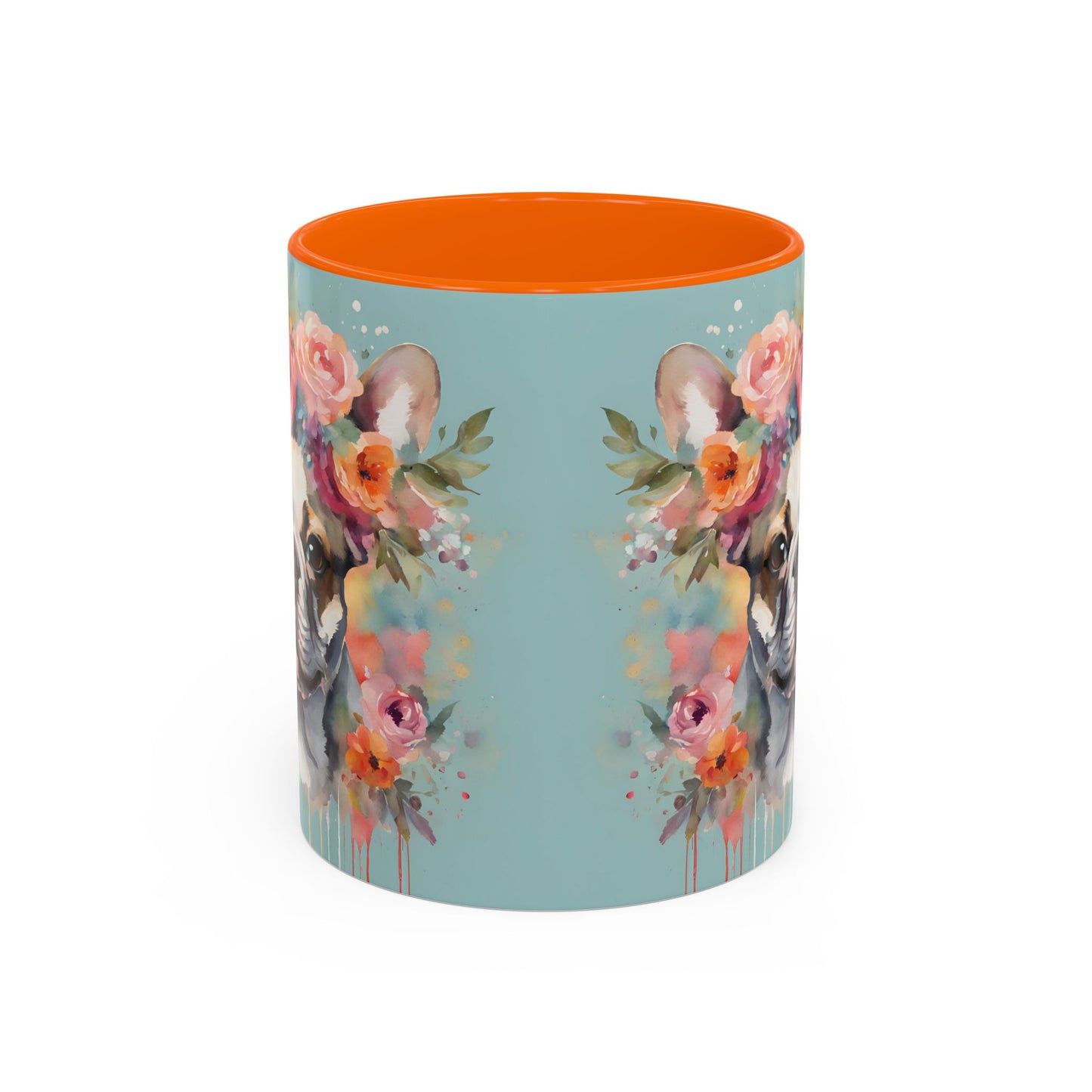 French Bulldog 02 Accent Coffee Mug - Dog Lover Gift