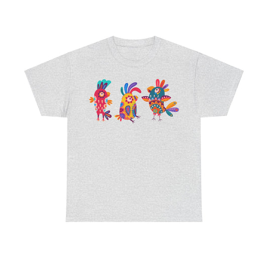 Jazzy birds 10 Unisex Heavy Cotton Tee