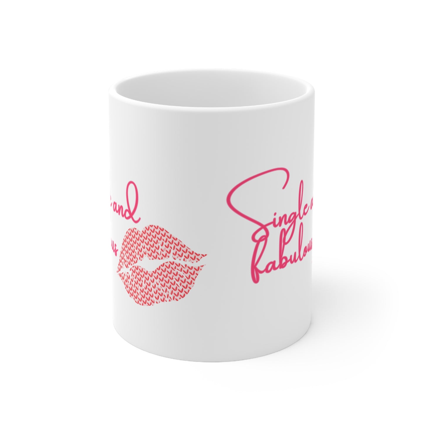 Single And Fabulous Valentines Mug Ceramic 11oz