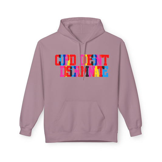 Cupid Doesn’t Discriminate Unisex Valentines Hoodie