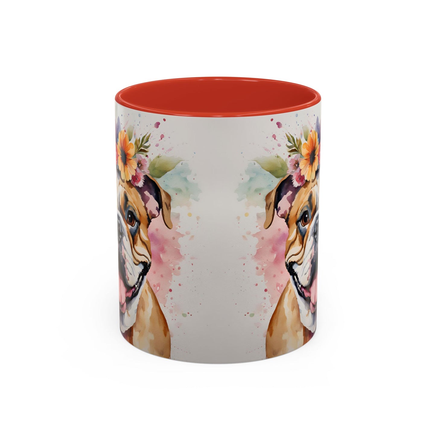 British Bulldog 03 Accent Coffee Mug - Dog Lover Gift