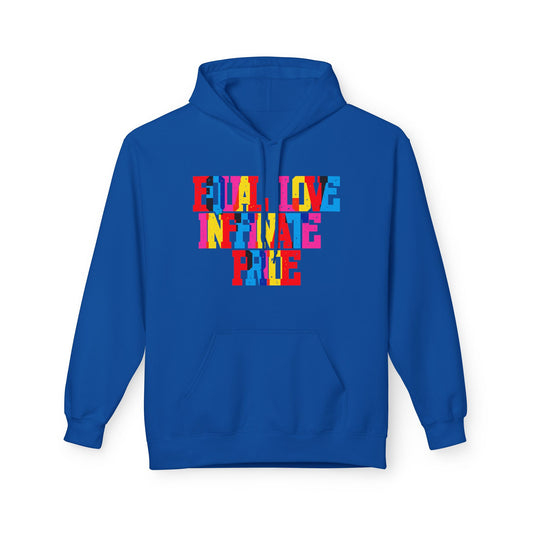 Equal Love Inffiate Pride Unisex Valentines Hoodie