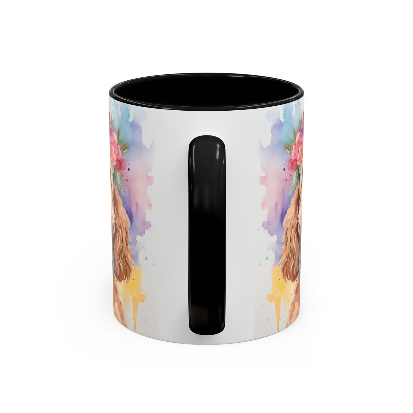 Cockapoo 02 Accent Coffee Mug - Dog Lover Gift