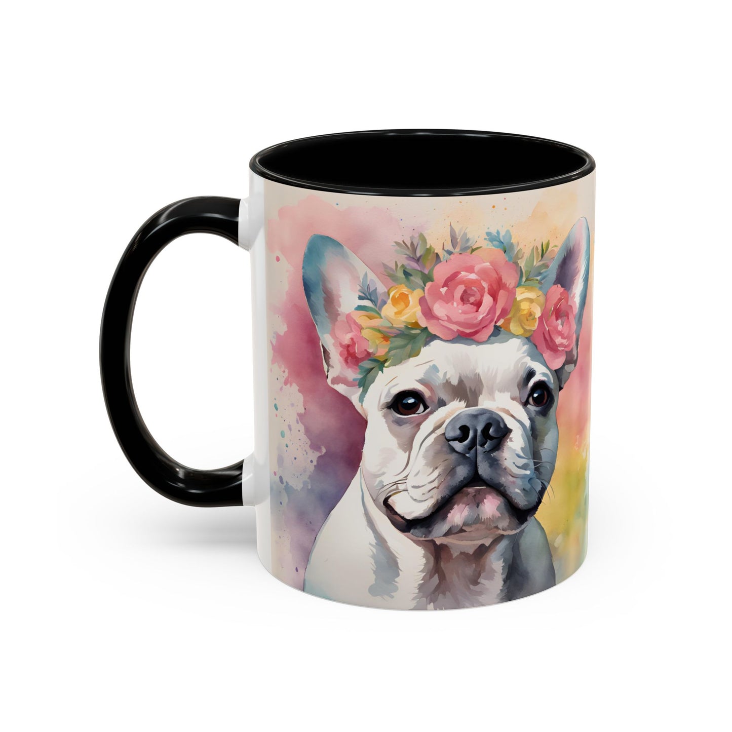 French Bulldog 04 Accent Coffee Mug - Dog Lover Gift
