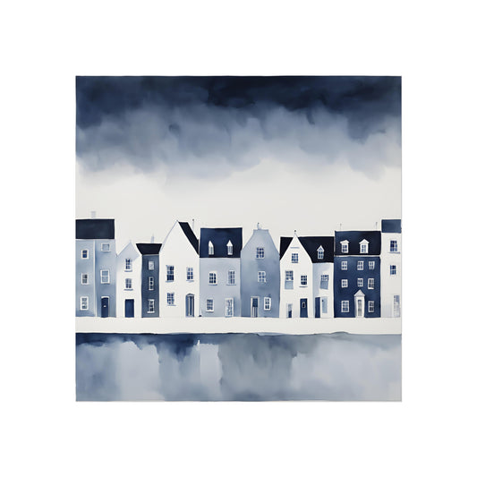 Blue Collection 34 Matte Print