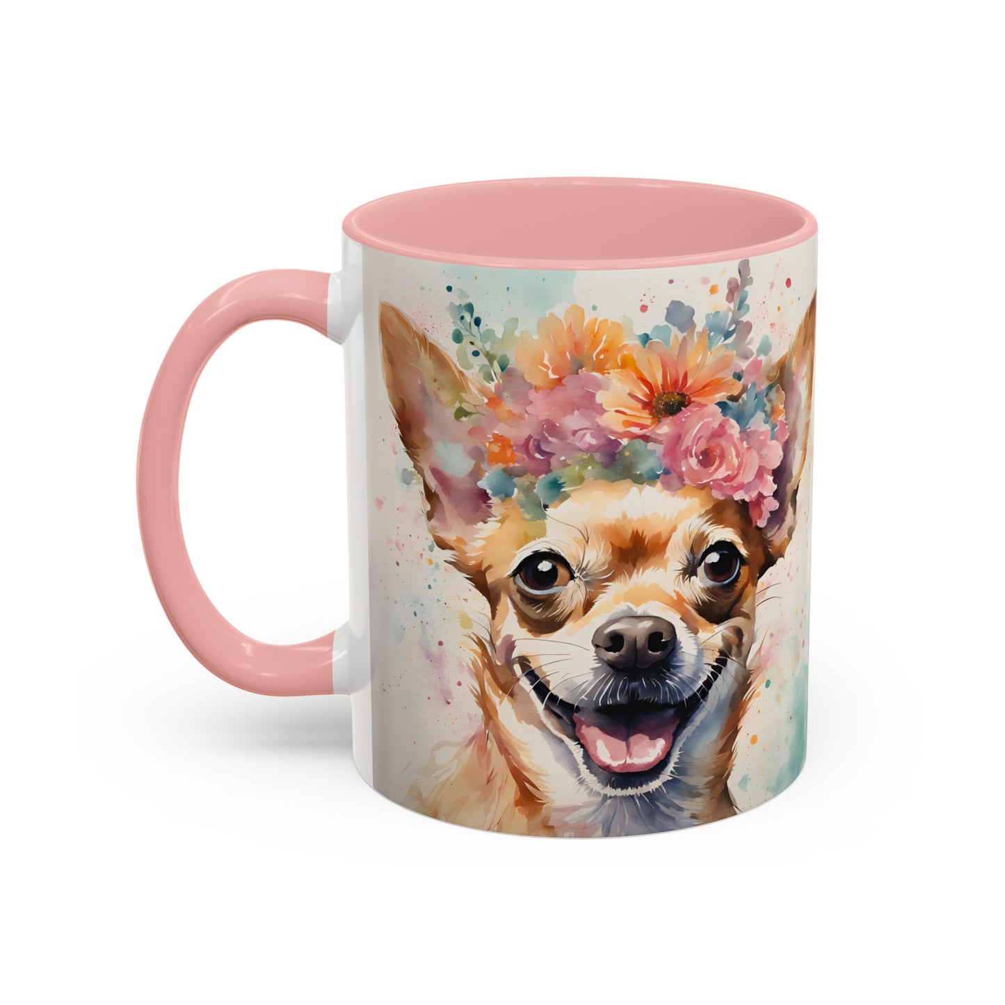 Chihuahua 02 Accent Coffee Mug - Dog Lover Gift