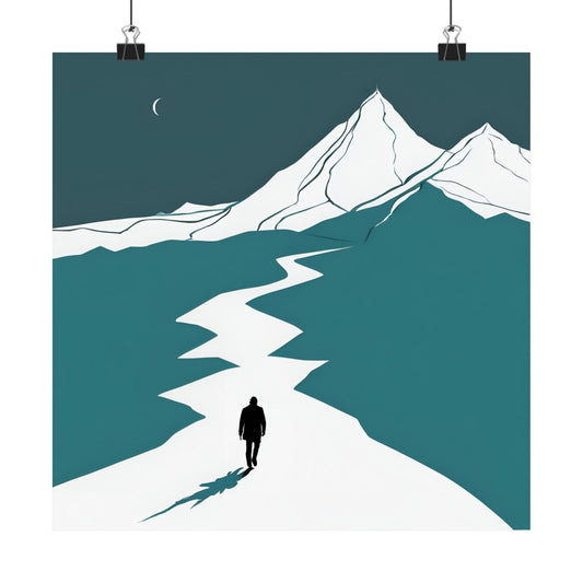 Lone Collection Walker 6 Matte Square Posters