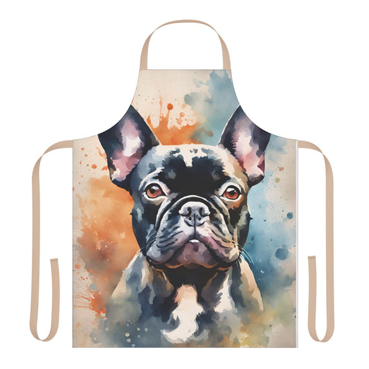 Little Frenchie Adult Apron (AOP)