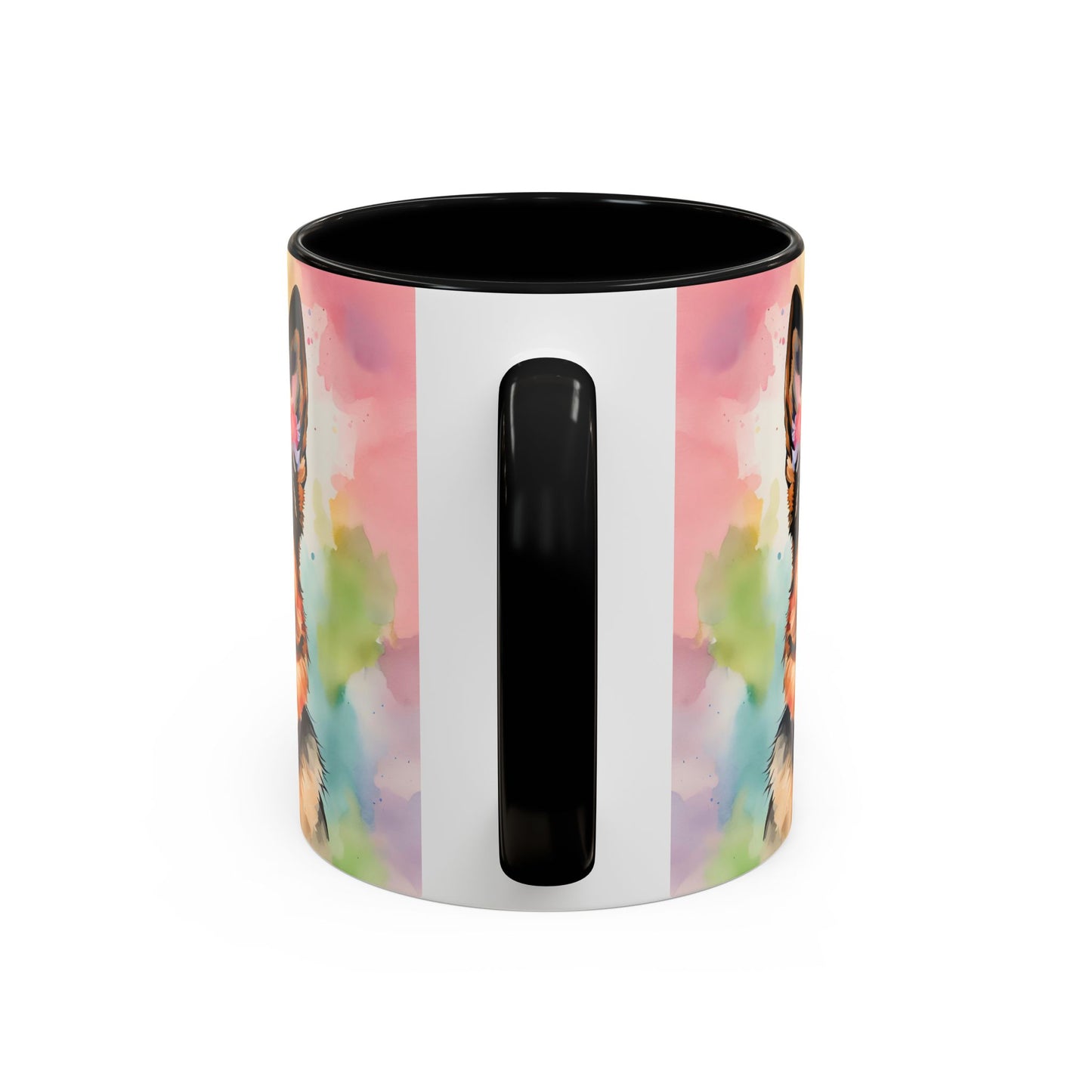 German Shepherd 01 Accent Coffee Mug - Dog Lover Gift