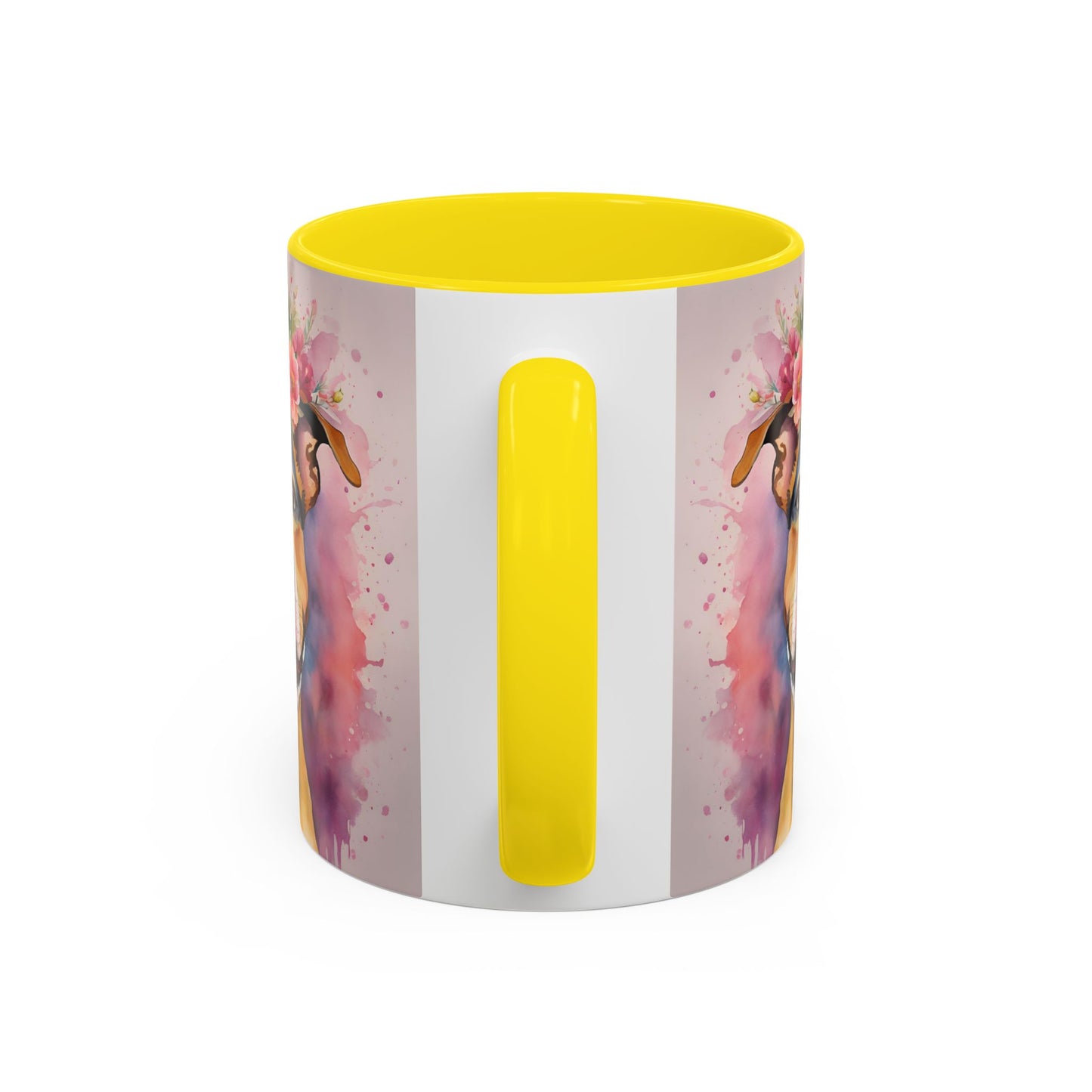 Staffordshire Bull Terrier 02 Accent Coffee Mug - Dog Lover Gift