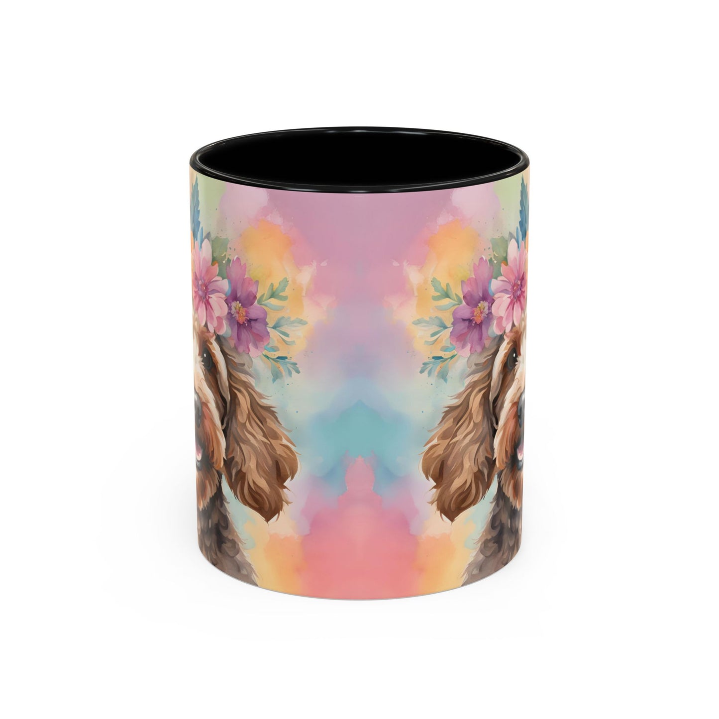 Cockapoo 01 Accent Coffee Mug - Dog Lover Gift