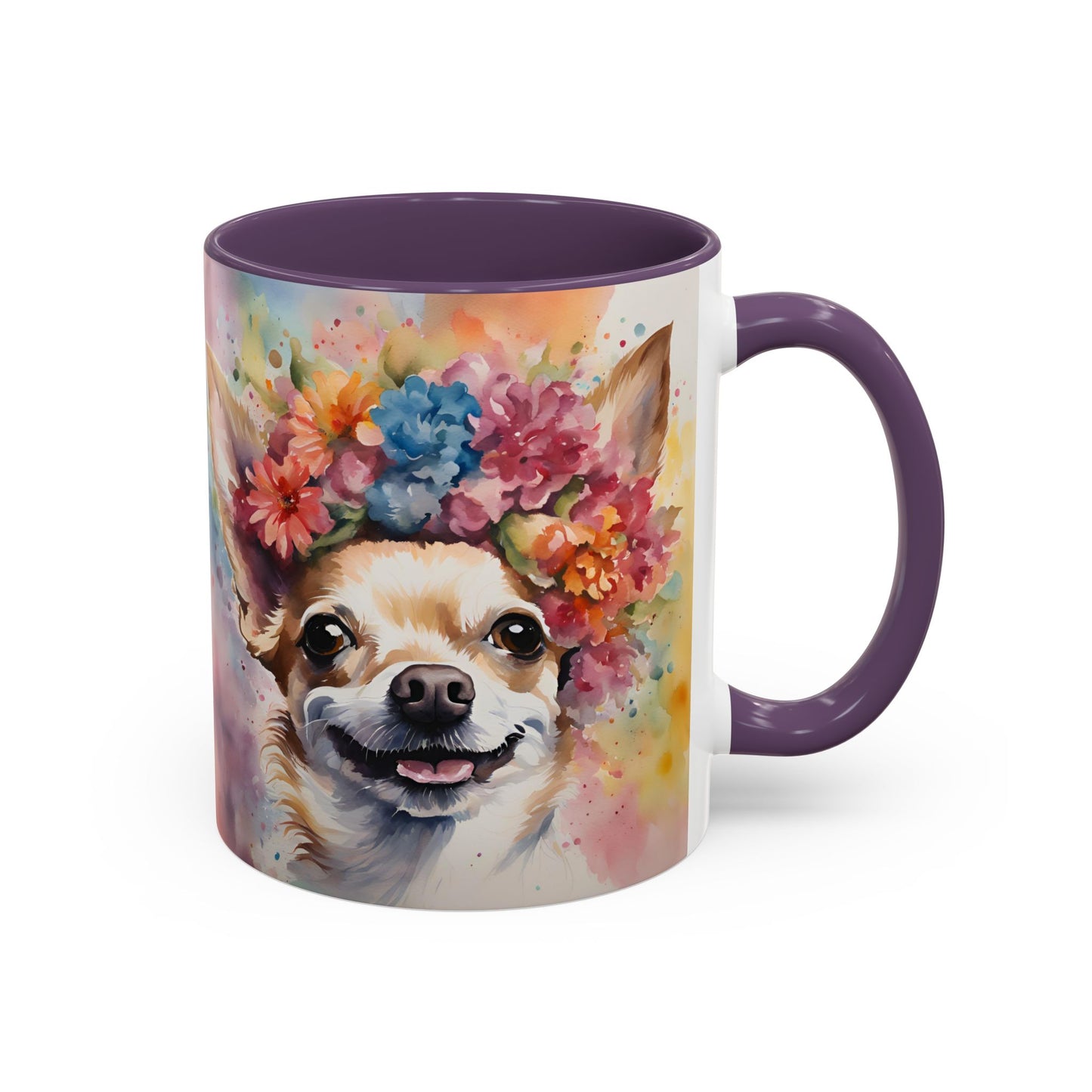 Chihuahua 04 Accent Coffee Mug - Dog Lover Gift