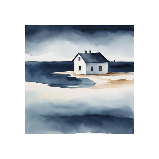 Blue Collection 5 Matte Print