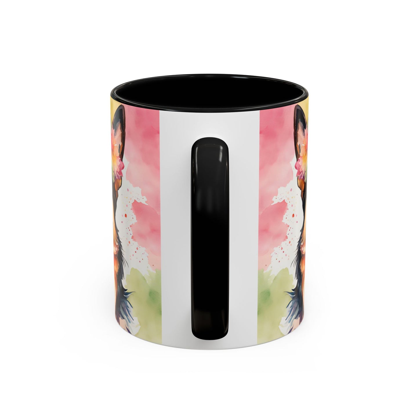 German Shepherd 03 Accent Coffee Mug - Dog Lover Gift
