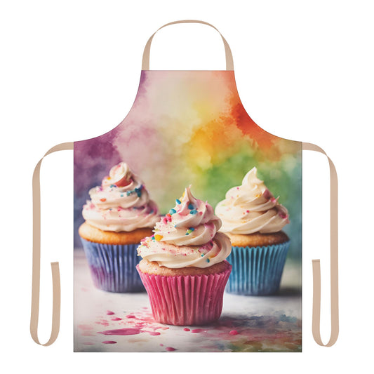 Cupcake 07 Baking Lovers 5-Color Straps Kitchen Wear