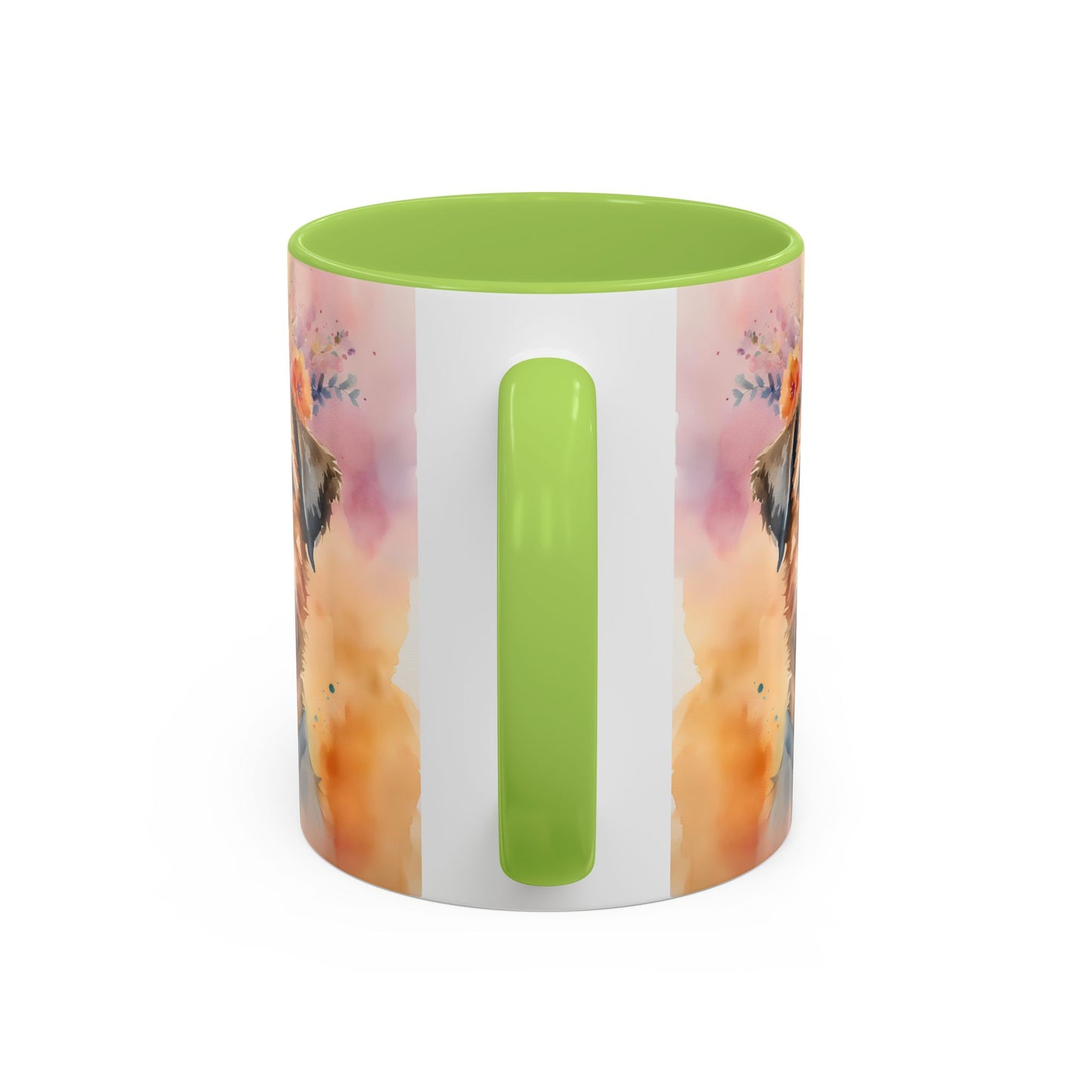 Border Terrier 01 Accent Coffee Mug - Dog Lover Gift
