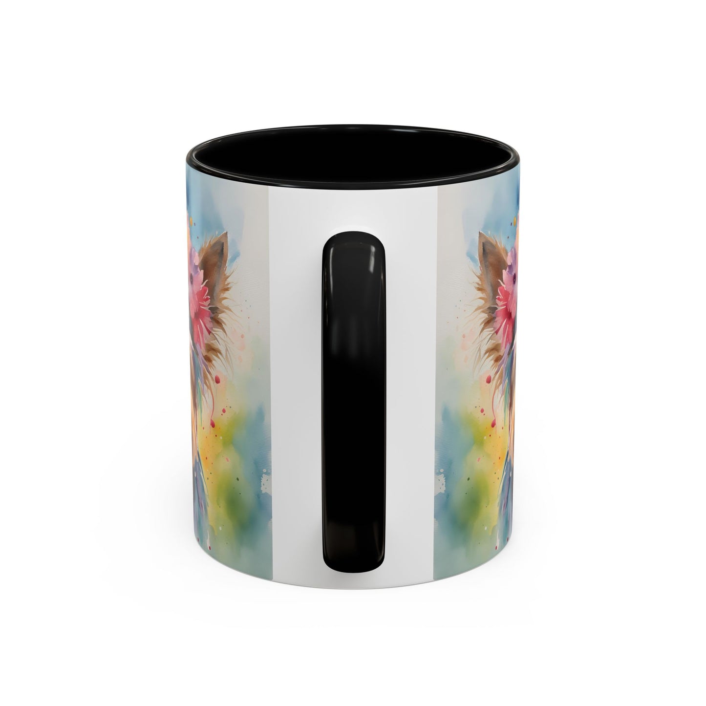 Yorkshire Terrier 03 Accent Coffee Mug - Dog Lover Gift