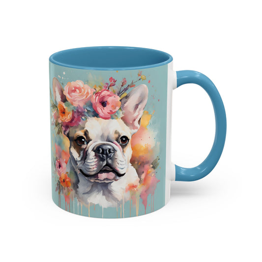 French Bulldog 02 Accent Coffee Mug - Dog Lover Gift