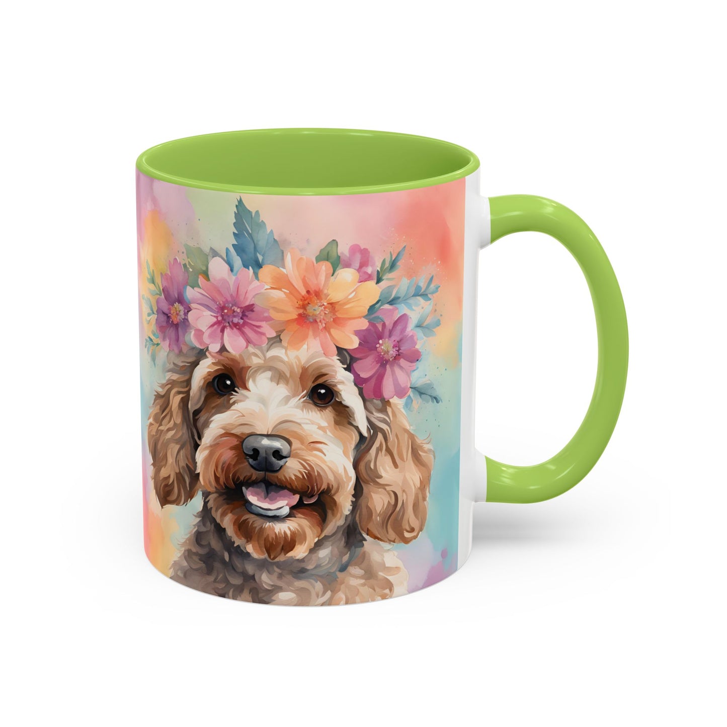 Cockapoo 01 Accent Coffee Mug - Dog Lover Gift