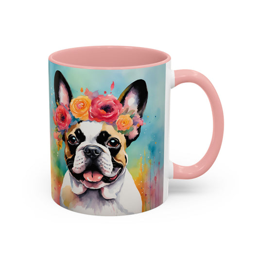 French Bulldog 03 Accent Coffee Mug - Dog Lover Gift