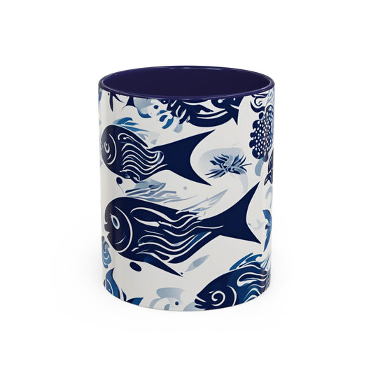 Fish 15 Accent Coffee Mug (11oz)