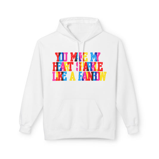 You Make My Heart Sparkle Like A Rainbow Unisex Valentines Hoodie