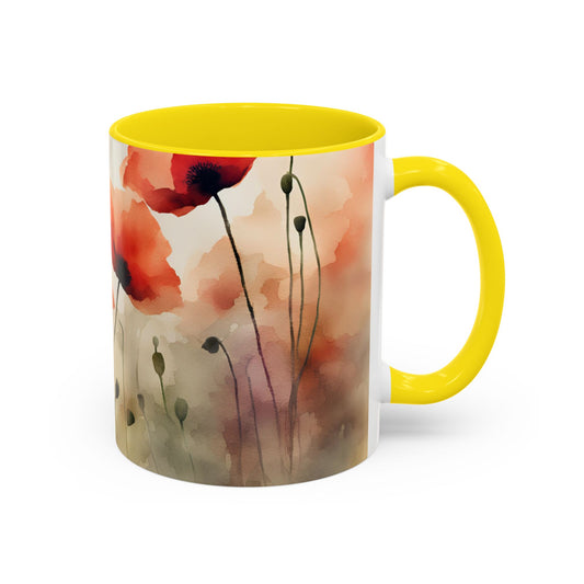 Poppy 3 Accent Mug 11oz