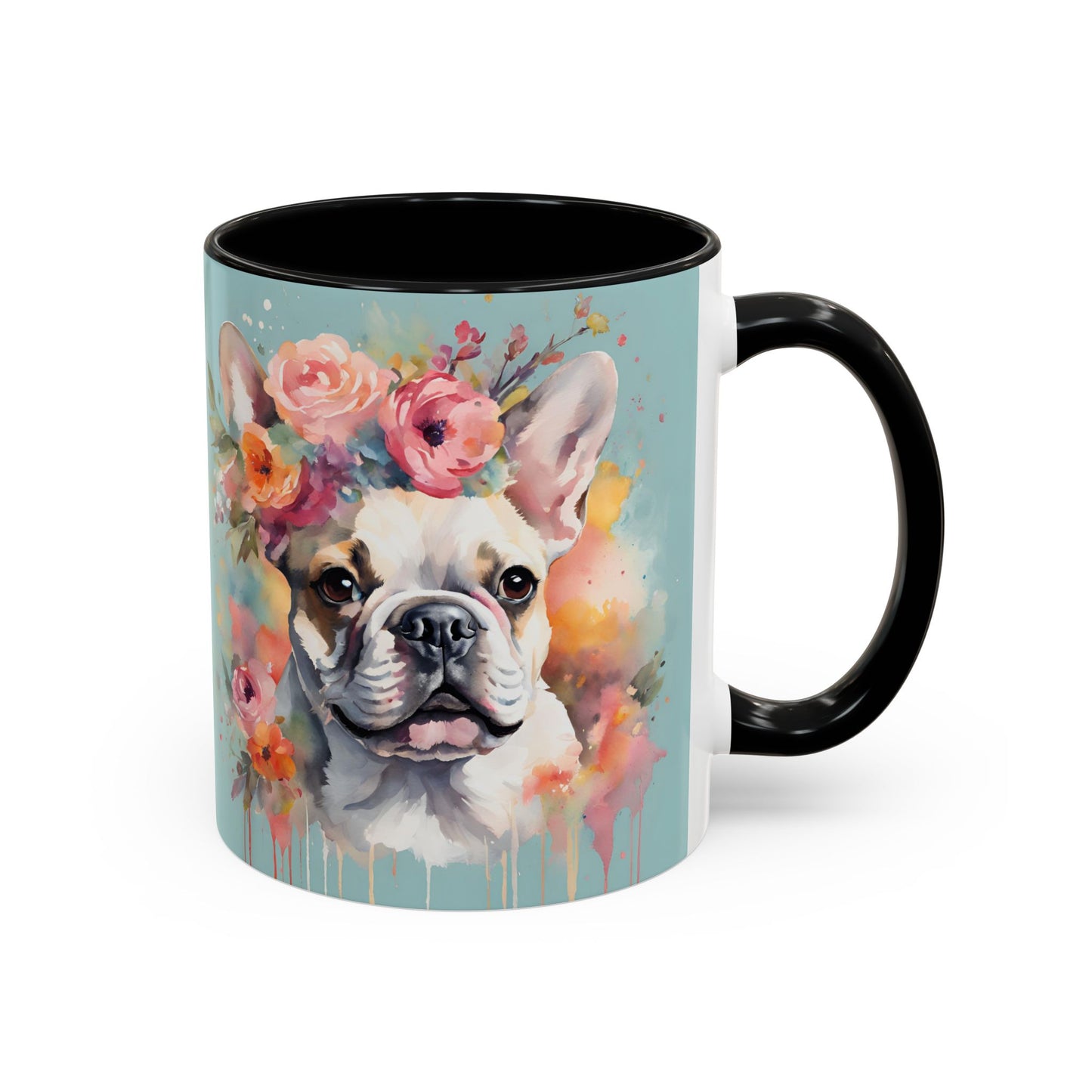 French Bulldog 02 Accent Coffee Mug - Dog Lover Gift