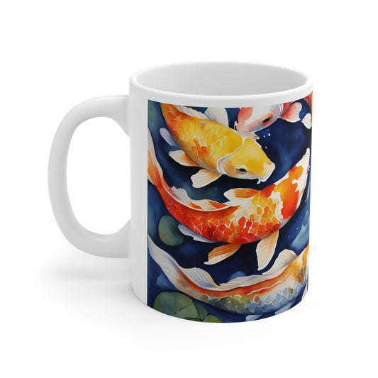 Koi Carp 04 Mug - Nature's Beauty Collection