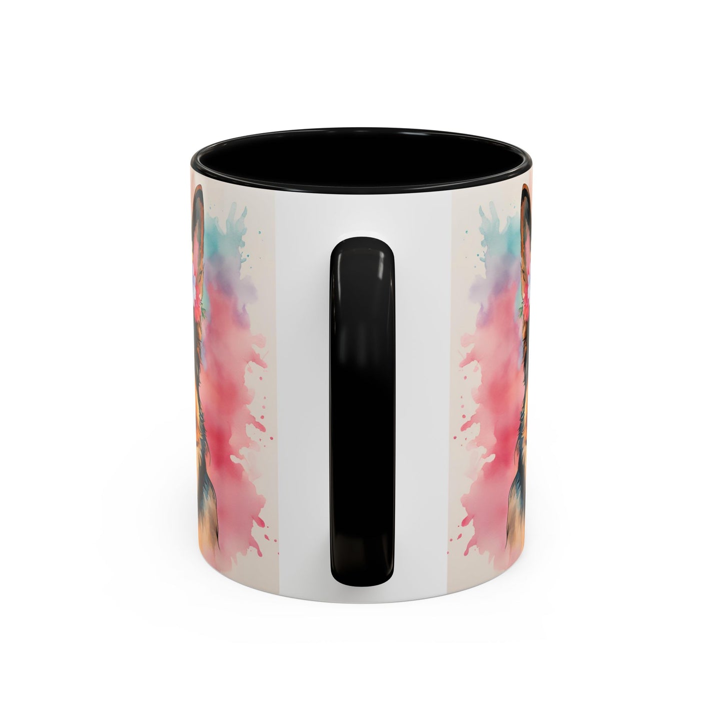 German Shepherd 02 Accent Coffee Mug - Dog Lover Gift