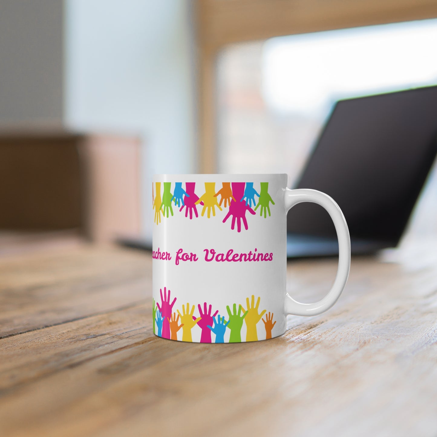 Teacher For Valentines 3 Mug Ceramic 11oz